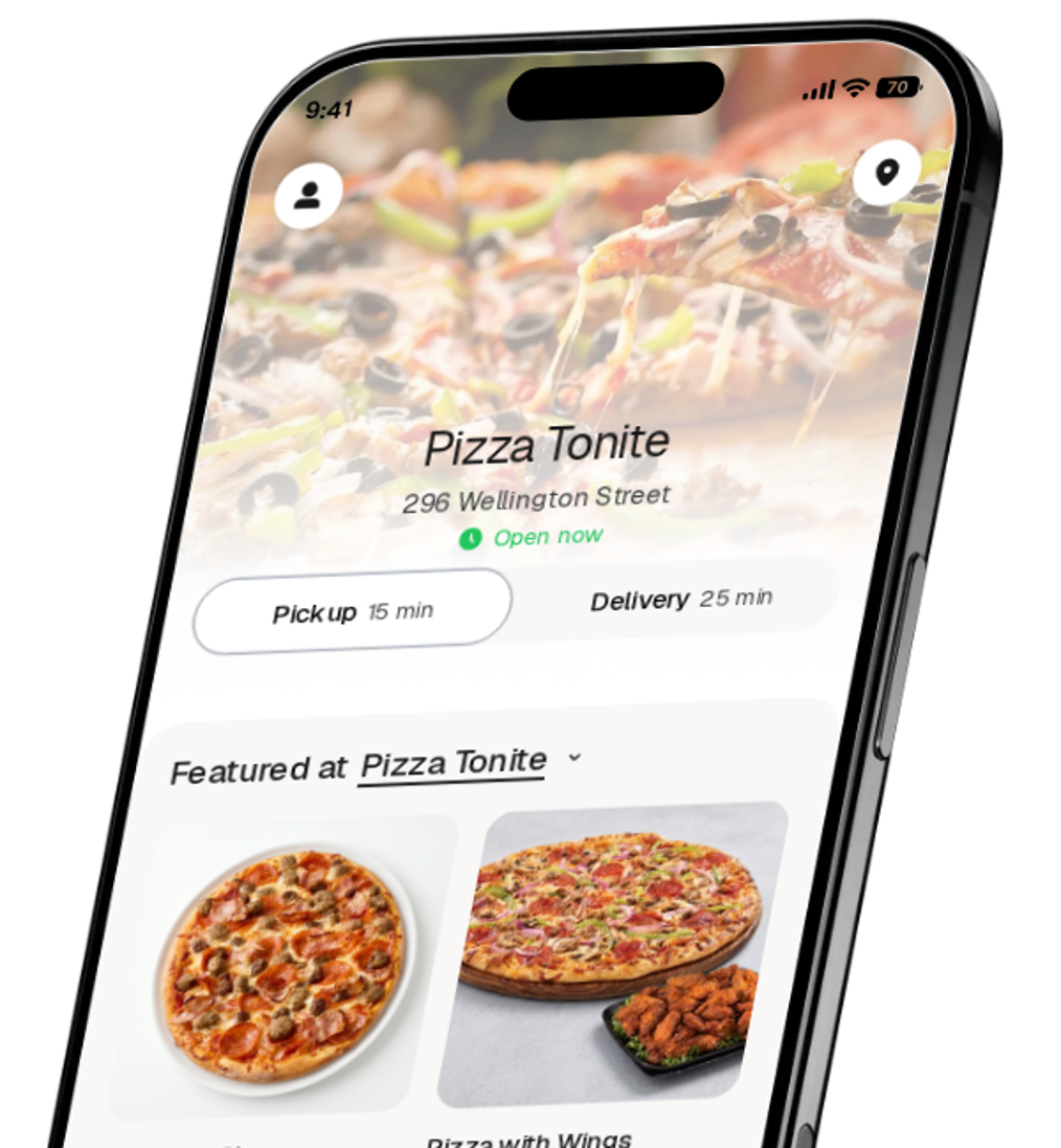 Pizza Tonite app preview