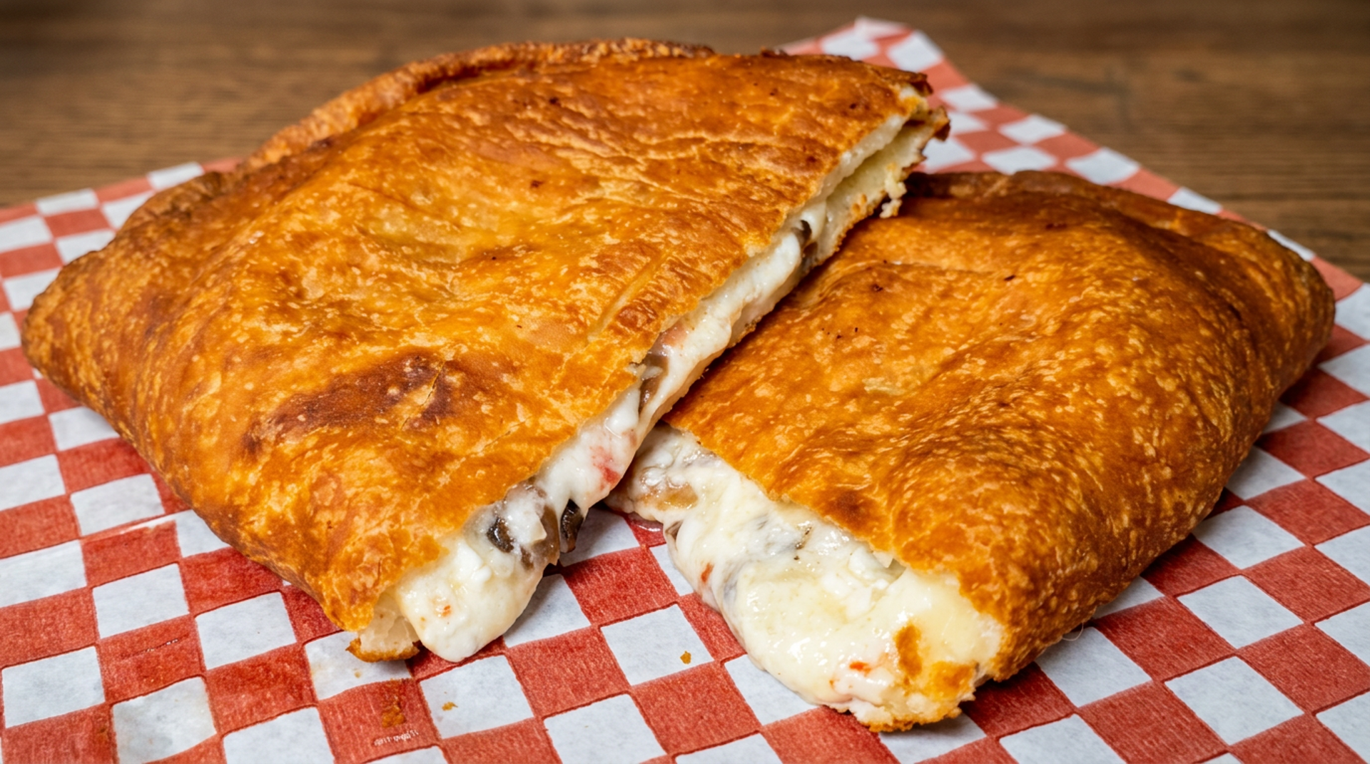 Pizza, wings and panzerotti