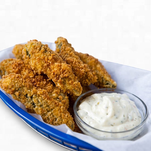 Deep Fried Pickles.