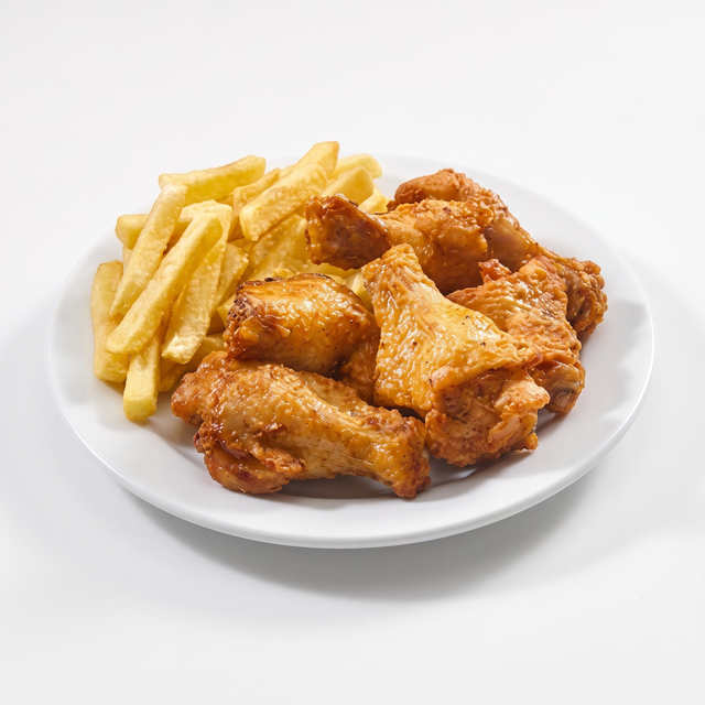 Wings & Fries.