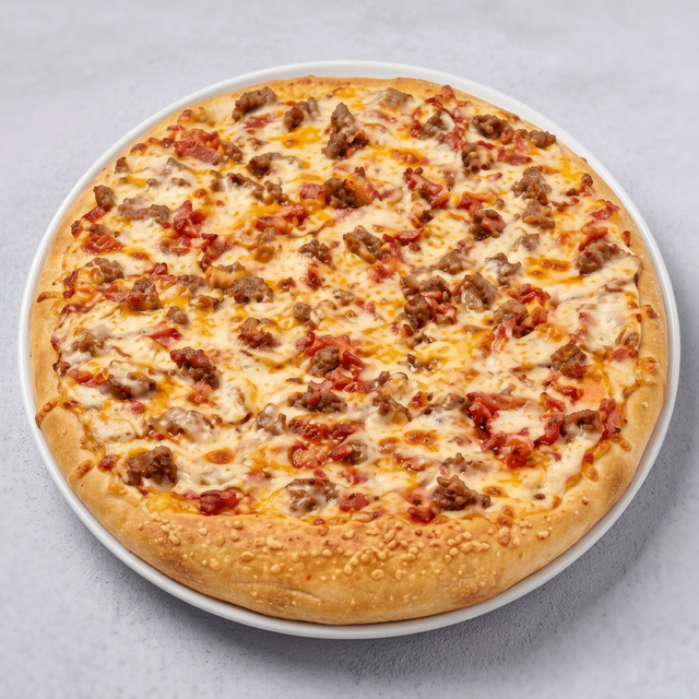 Cheeseburger Pizza.